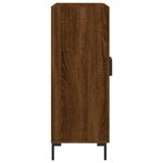 vidaXL Buffet chêne marron 69 5x34x90 cm bois d'ingénierie
