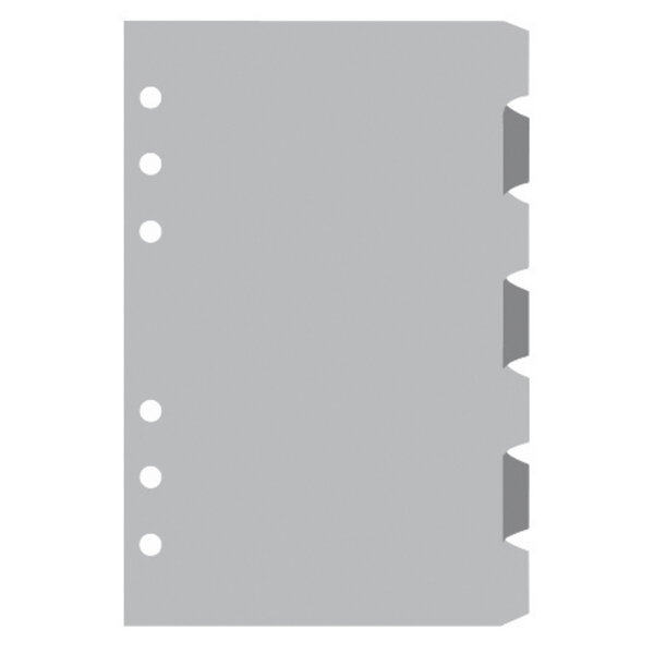Recharge accessoire Exatime 14 intercalaires jeu de 7 126x81 mm EXACOMPTA