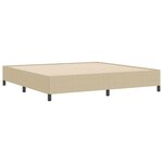 vidaXL Cadre de lit Vert clair Gris 200x200 cm Tissu en velours côtelé