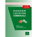 Dossier Location Commerciale - Vert - X 5 - Exacompta