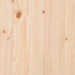 vidaXL Canapés d'angle de jardin 2 Pièces 70x70x67 cm bois de pin massif