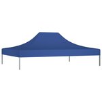 vidaXL Toit de tente de réception 4 5x3 m Bleu 270 g/m²
