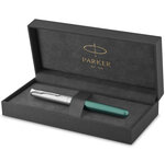 PARKER Sonnet Essentiel Stylo plume  Vert  Plume fine  encre noire  Coffret cadeau