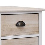 vidaXL Meuble TV 108x30x40 cm Bois de Paulownia solide