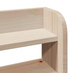 vidaXL Cadre de lit sans matelas 120x200 cm bois de pin massif