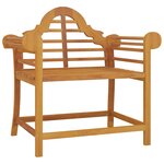 Salon de jardin meuble d'extérieur ensemble de mobilier 4 pièces bois de teck solide 02_0016247