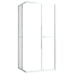 vidaXL Cabine de douche ESG 90x70x180 cm