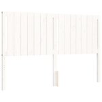 vidaXL Cadre de lit sans matelas blanc 160x200 cm bois massif