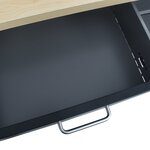vidaXL Établi Noir 120x60x85 cm Acier