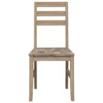 vidaXL Chaises à manger lot de 8 Bois d'acacia massif