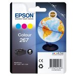 Epson cartouche d'encre 267 - cyan  magenta et jaune - capacité standard 200 pages