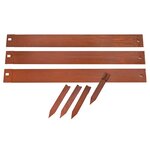 Nature Bordures de jardin 3 Pièces 91 4x10 2 cm acier corten