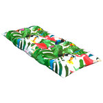 vidaXL Coussins de chaise à dossier haut lot de 4 multicolore