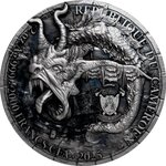 Pièce de monnaie en Argent 2000 Francs g 62.2 (2 oz) Millésime 2025 Myths and Masters of the Seven Seas COMMANDER OF THE ATLANTIC