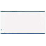 Couvre-livre (l)295 x (L)540 mm Bord Bleu Transparent HERMA