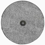 vidaXL Socle de parasol Granite 20 kg Rond Noir