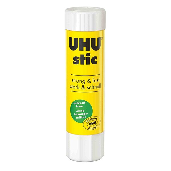 Bâton de colle  sans solvant  8 2 g  avec capuchon UHU