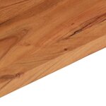 vidaXL Dessus de table 70x40x2 5 cm rectangulaire bois massif d'acacia