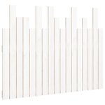 vidaXL Tête de lit murale Blanc 108x3x80 cm Bois massif de pin