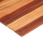 vidaXL Dessus de table bois massif d'acacia 15-16 mm 60x120 cm