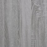 vidaXL Ensemble de meubles de salle de bain 4 Pièces Sonoma gris