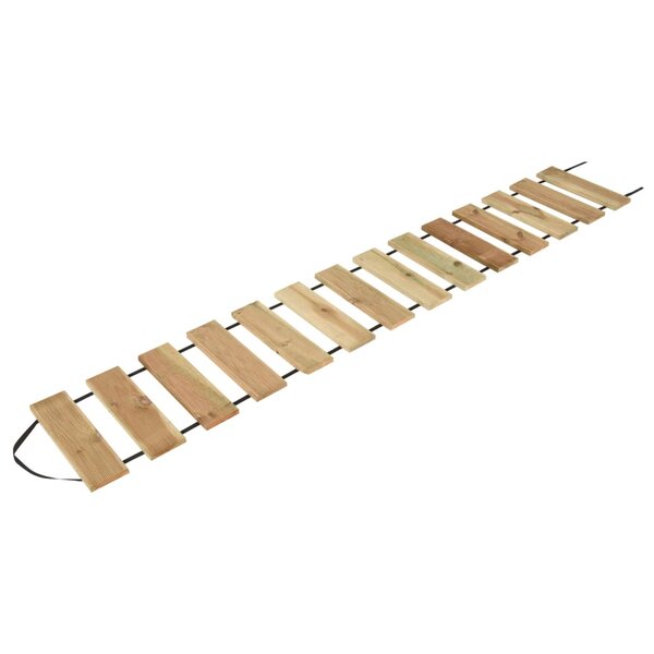 vidaXL Rouleau de terrasse 35x300 cm Bois de pin imprégné