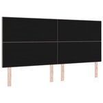 vidaXL Cabeçalho LED Taupe 100 cm Tecido