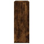 vidaXL Buffets 2 Pièces chêne fumé 60x31x84 cm bois d'ingénierie