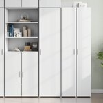 vidaXL Buffet haut blanc 45x42 5x185 cm bois d'ingénierie