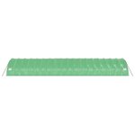 vidaXL Serre avec cadre en acier vert 108 m² 18x6x2 85 m