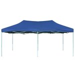 vidaXL Tente pliable 3 x 6 m Bleu