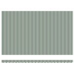 vidaXL Store rétractable manuel Vert et blanc 500x300 cm