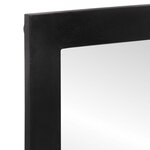 vidaXL Miroir de salle de bain 55x1x60cm verre et bois massif manguier