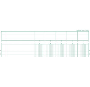 PIQ. 29.7/21 T.P. 5 Colonnes 80p. EXACOMPTA