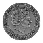 DROWNER 2 Once Argent Monnaie 5 Dollars Niue 2022