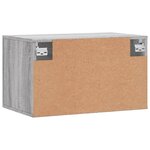 vidaXL Armoire murale Sonoma gris 60x36 5x35 cm Bois d'ingénierie