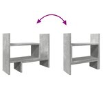 Organisateur armoire de bureau 38 5 x 17 x 39 cm bois ingénierie Concrete gris 02_0043560