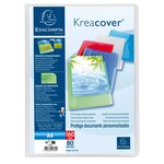 Protège-documents En Polypropylène Semi-rigide Kreacover® Chromaline 160 Vues - A4 - Couleurs Assorties - X 8 - Exacompta