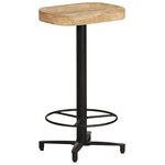 vidaXL Tabourets de bar lot de 2 66 cm bois de manguier massif
