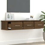 vidaXL Armoire murale Chêne marron 88x26x18 5 cm Bois d'ingénierie