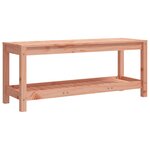 vidaXL Banc de jardin 108x35x45 cm bois massif Douglas