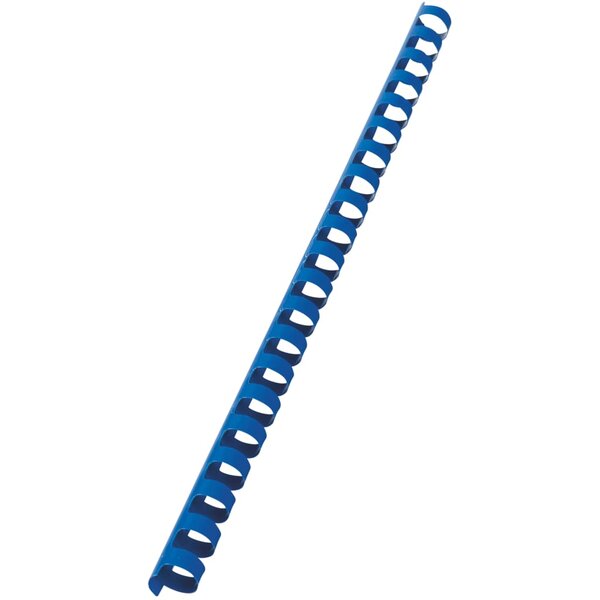 Gbc ensemble d'anneaux de reliure combbind 14 mm bleu