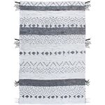 Tapis en caoutchouc synthétique callista 180 x 120 cm
