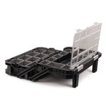 Keter Mallette à outils cantilever Connect Noir