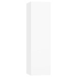 vidaXL Ensemble de meubles TV 7 Pièces Blanc Bois d'ingénierie