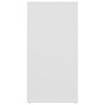 vidaXL Armoire à chaussures Blanc 31 5x35x70 cm Bois d'ingénierie