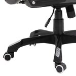 Chaise fauteuil siège de bureau informatique étude anthracite similicuir anthracite 02_0023982