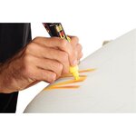 Marqueurs Posca PC5M Pointe conique moyenne Metalic 4 pièces