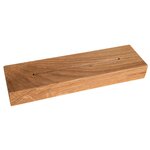 Porte-visuel Avec Socle En Bois Vertical A4 - Cristal - X 10 - Exacompta