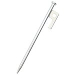vidaXL Piquets de tente 24 Pièces 20 cm 9 mm acier galvanisé